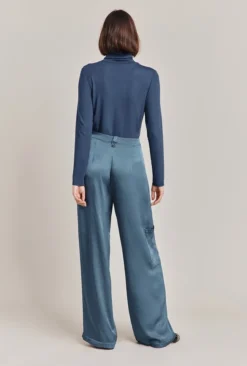 Fern Roll Neck Top Navy -KILA Clothing Shop Q07G010 K10 28873 650px 964px