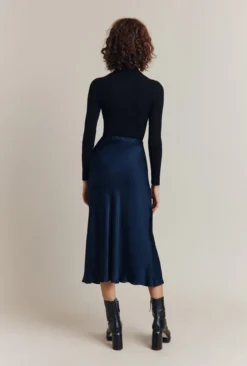 Luna Satin Slip Skirt Navy 9 Luna Satin Slip Skirt Navy -KILA Clothing Shop S05G002A K10 26331 650px 964px