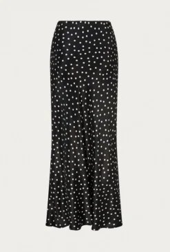 Emma Satin Slip Midi Skirt Black Spot 11 Emma Satin Slip Midi Skirt Black Spot -KILA Clothing Shop S06G002 Z14 26475 650px 964px