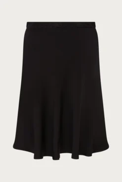 Arella Satin Slip Skirt Black 12 Arella Satin Slip Skirt Black -KILA Clothing Shop S06G003 A01 27140 650px 964px