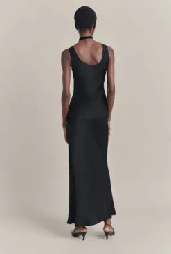 Emma Satin Midi Skirt Black 11 Emma Satin Midi Skirt Black -KILA Clothing Shop S06G004 A01 29873 650px 964px