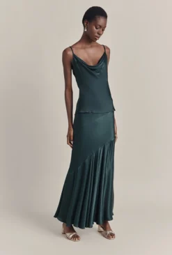 Eileen Satin Midi Skirt Cedar 10 Eileen Satin Midi Skirt Cedar -KILA Clothing Shop S07G004 J21 29893 650px 964px