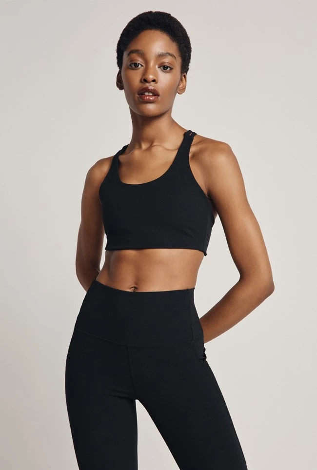 Strappy Bra Black 4 Strappy Bra Black - Image 4