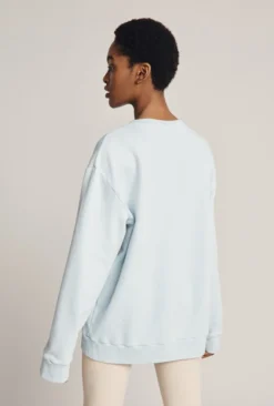Organic Longline Sweatshirt Pale Blue 11 Organic Longline Sweatshirt Pale Blue -KILA Clothing Shop V02G007 K80 22759 650px 964px