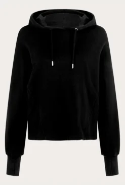 Cropped Organic Hoodie Black 10 Cropped Organic Hoodie Black -KILA Clothing Shop V02G012 A01 22861 650px 964px