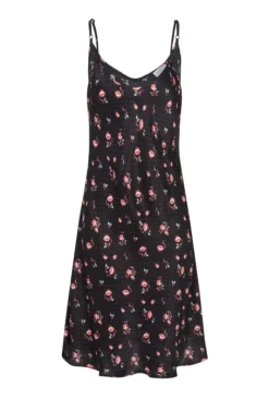 Iris Satin Slip Rose Ditsy -KILA Clothing Shop Z01G004CK Y91 20754 650px 964px