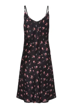 Iris Satin Slip Rose Ditsy -KILA Clothing Shop Z01G004CK Y91 20755 650px 964px