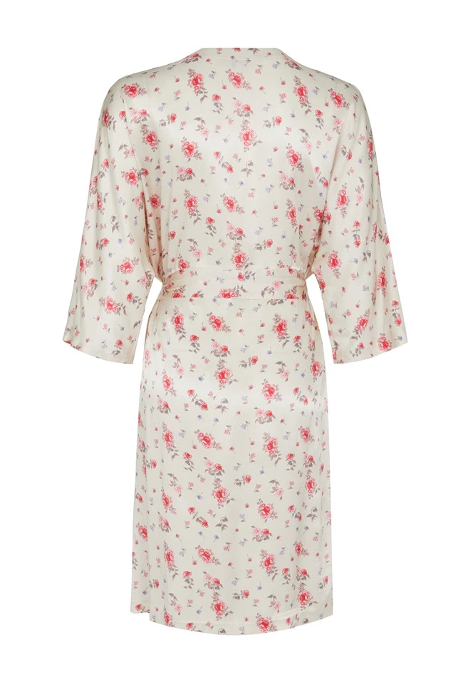 Alexa Satin Robe Vintage Rose 6 Alexa Satin Robe Vintage Rose - Image 6