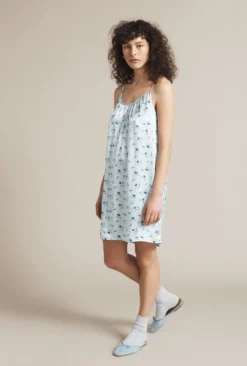 Ellen Satin Slip Water Rose