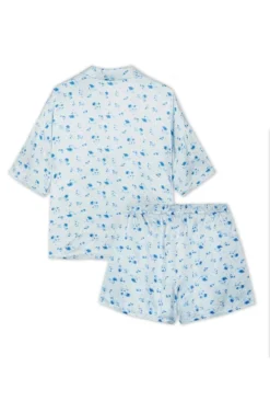 Lucy Satin PJ Set Water Rose -KILA Clothing Shop Z01G008CK Y93 20831 650px 964px